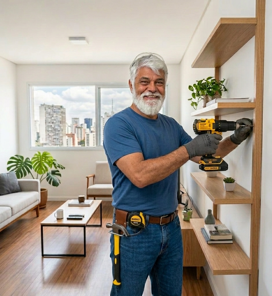 Profissional de manutenção residencial em São Paulo